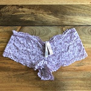 NWT lace boy short undies from Victoria’s secret
